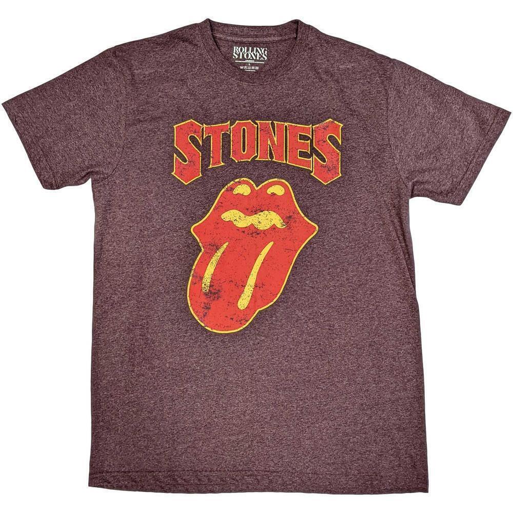 The Rolling Stones Unisex T Shirt Gothic Text